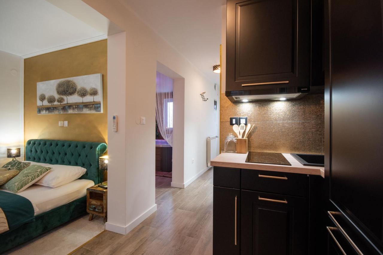 Wellness Studio D'Or - Exclusive New Apartment With Whirlpool, Sauna, Sunny Terrace, Private Parking Пореч Екстериор снимка